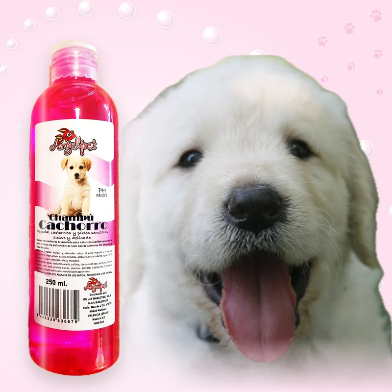 Champú para cachorros de perro y piel sensible 250 ml