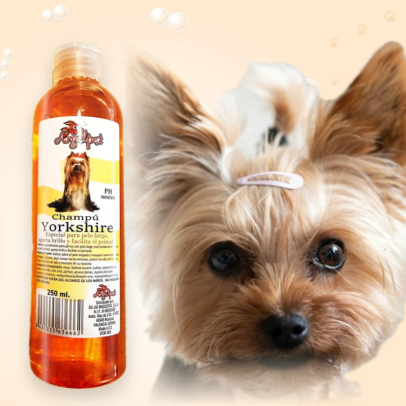 Champú para Yorkshire terrier y perros de pelo largo 250 ml