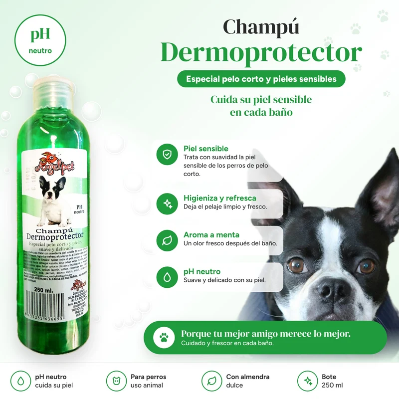 Pack champús para perros a elegir · 2 o 3 botes de 250 ml
