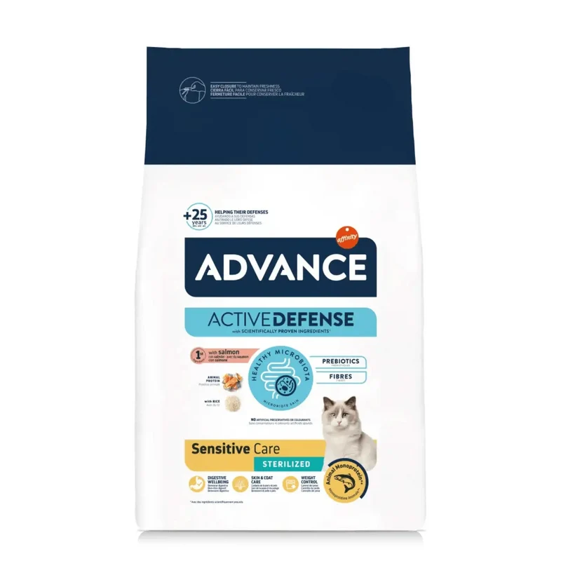 Advance Sensitive Care Sterilized Pienso para Gatos Esterilizados