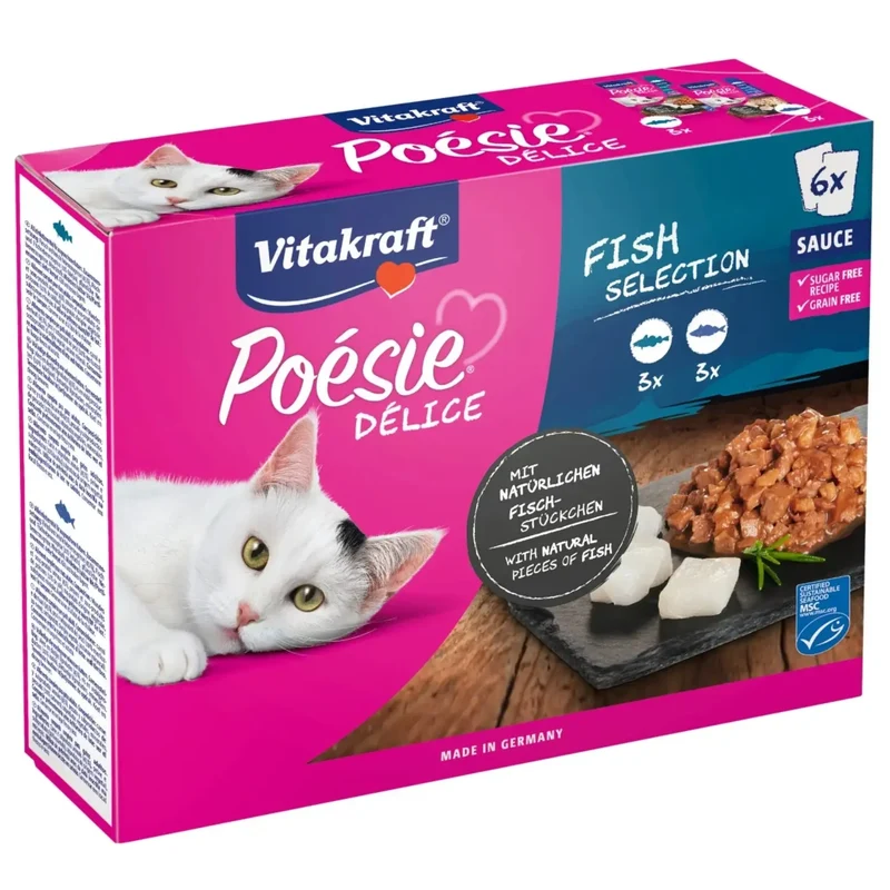 Vitakraft Poesie Deli Sauce Pack 6x85 g