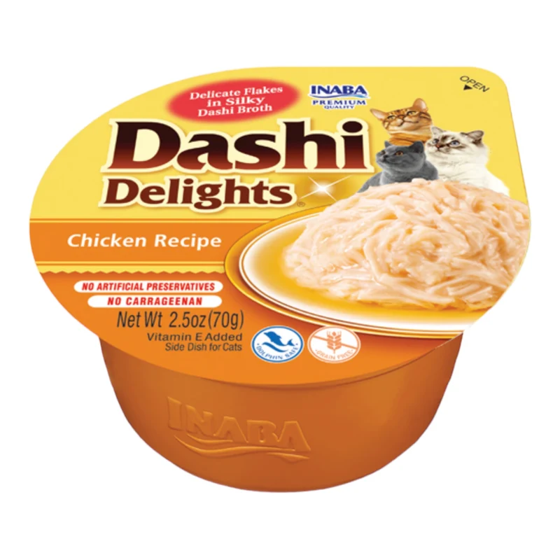 Dashi Pollo para Gatos