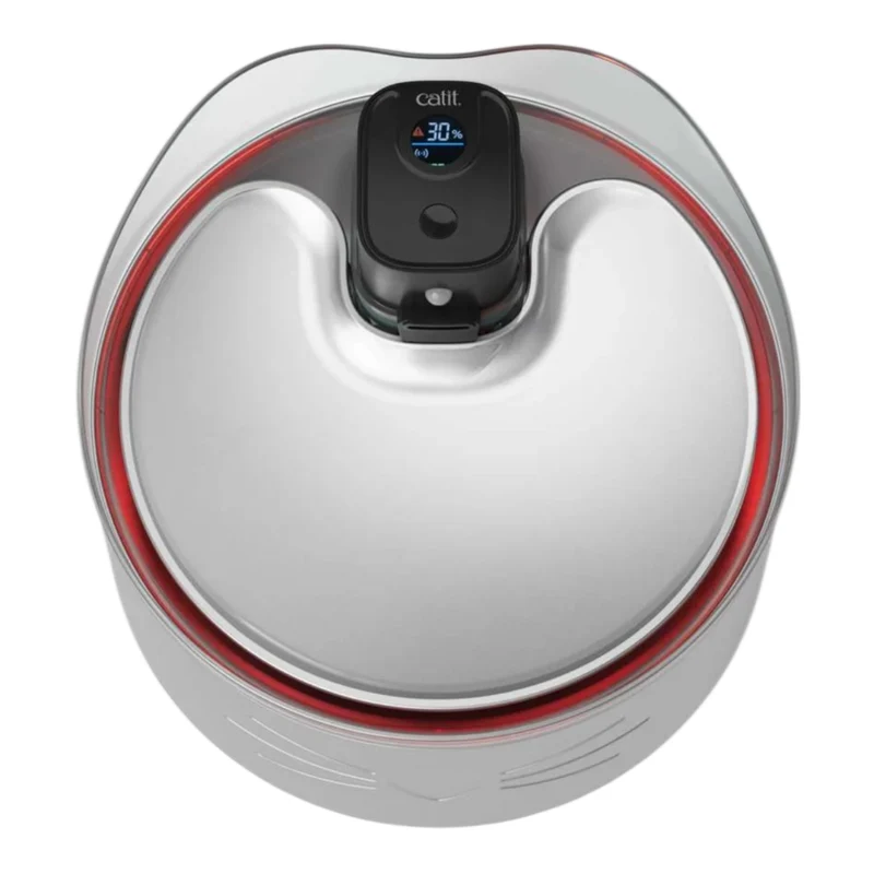Catit Pixi Fuente Sin Cables de Acero Inoxidable UVC para Gatos — Bebedero