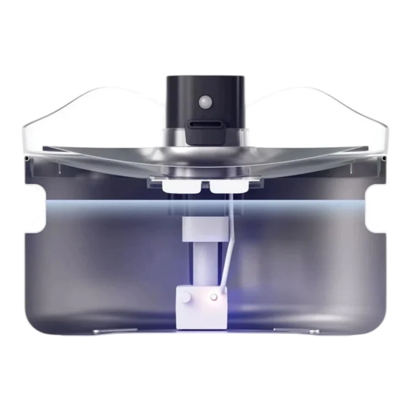 Catit Pixi Fuente Sin Cables de Acero Inoxidable UVC para Gatos — Bebedero
