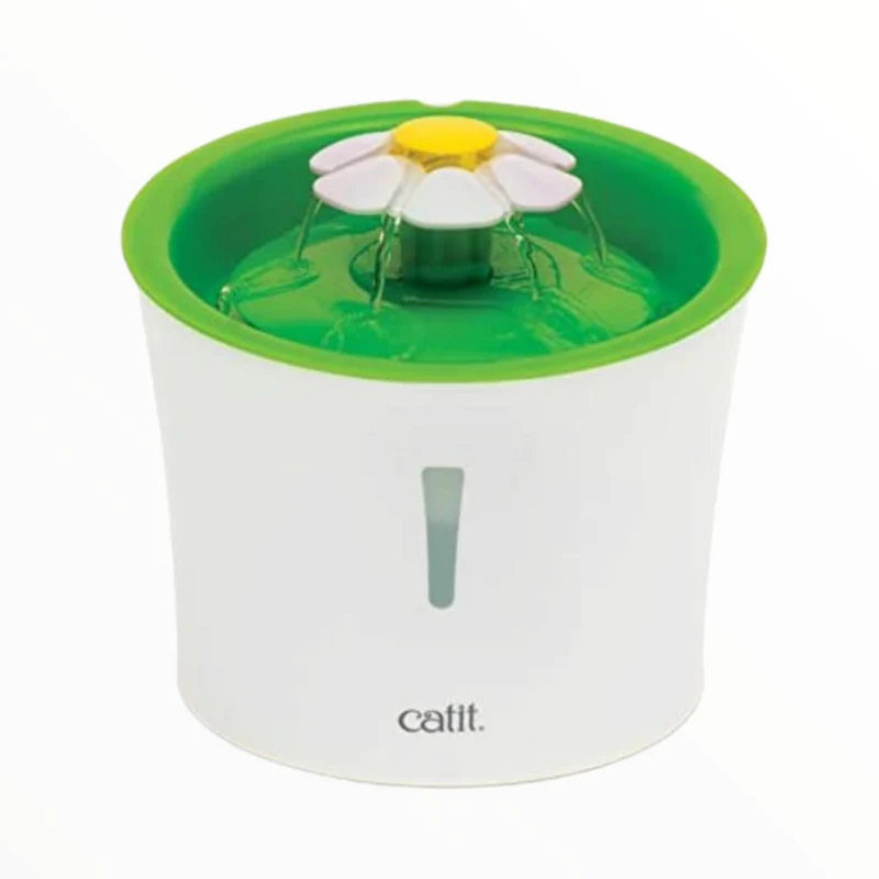 Catit Fuente Flower Mountain 3L para Gatos — Agua Siempre Fresca