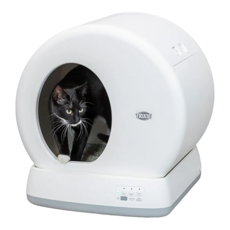 Arenero Autolimpiable para Gatos — Higiene Automática Sin Esfuerzo