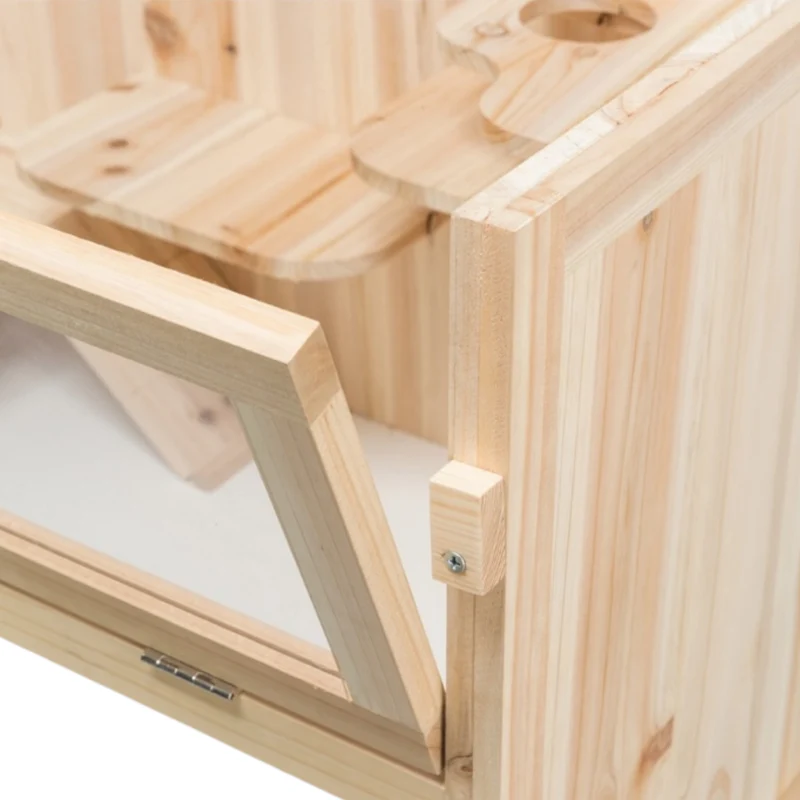 Recinto para Hámsters, Gerbos y Ratones — Jaula Modular con Cristal Acrílico