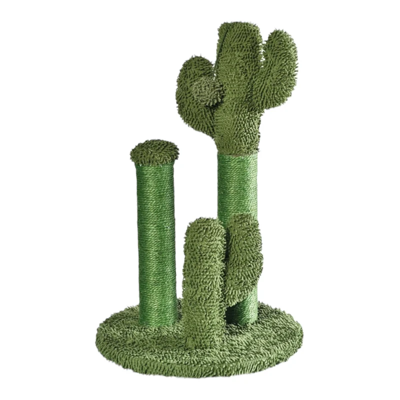 Rascador Cactus Garden Talla Grande para Gatos — Sisal y Decoración