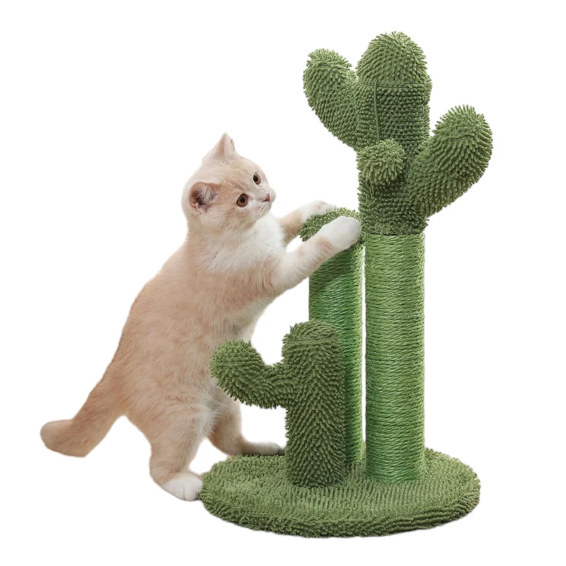 Rascador Cactus Garden Talla Grande para Gatos — Sisal y Decoración
