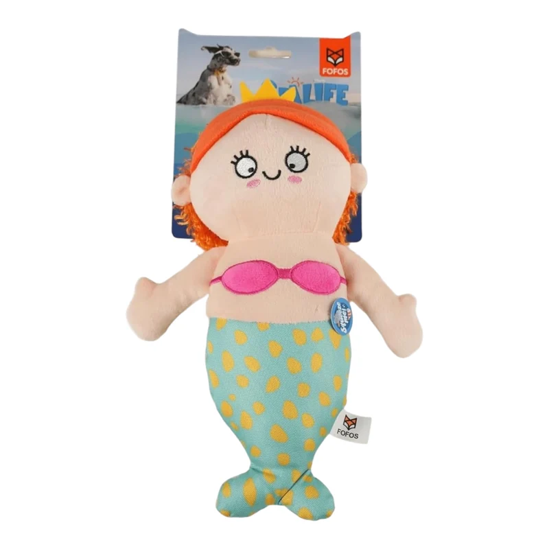 Sirena Sealife para Perros — Juguete de Látex con Sonido