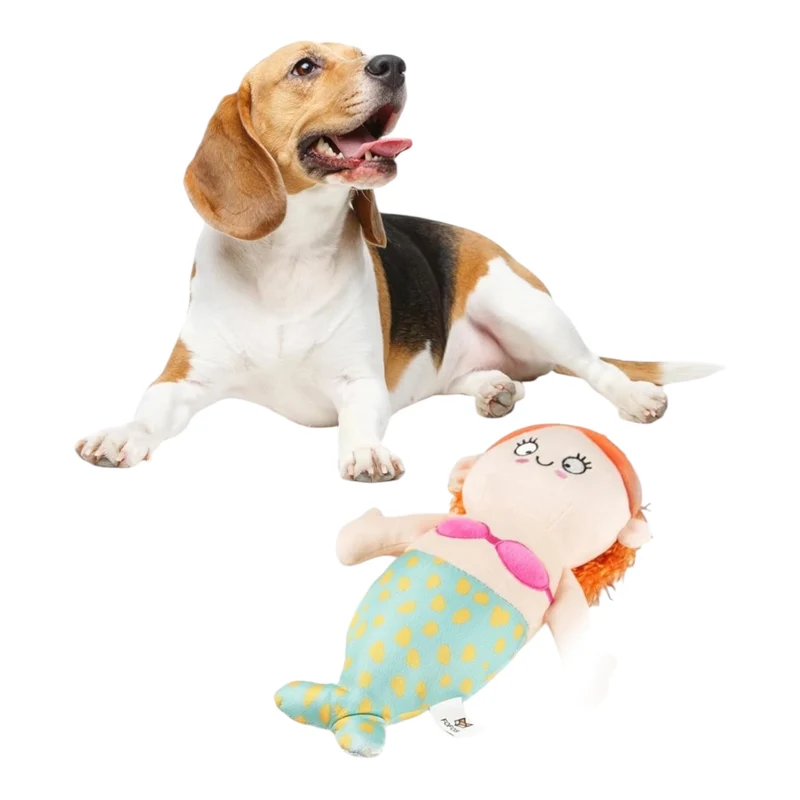 Sirena Sealife para Perros — Juguete de Látex con Sonido