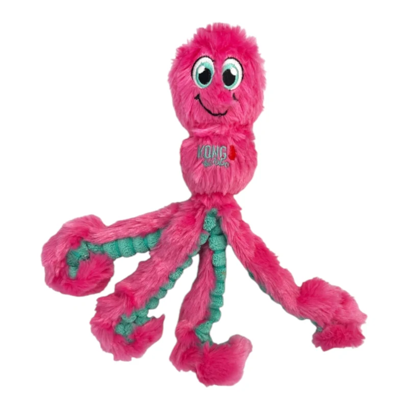 KONG Wubba Octopus para Perros — Juguete Interactivo con Tentáculos