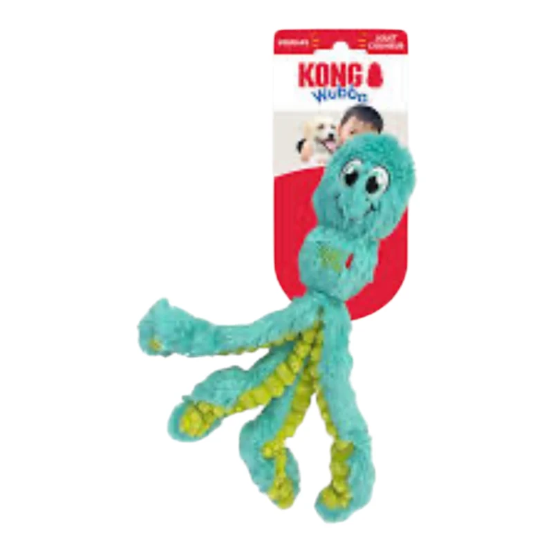 KONG Wubba Octopus para Perros — Juguete Interactivo con Tentáculos