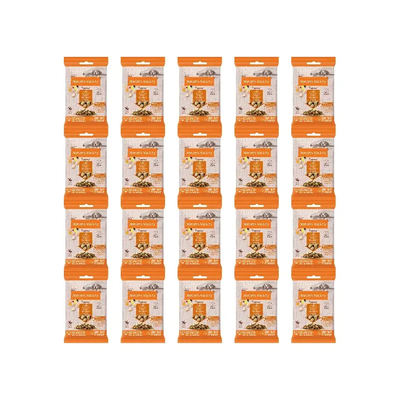 Nature'S Variety Toppers Liofilizados Para Perros, Con Pollo, Natural, 20 x 15 gr