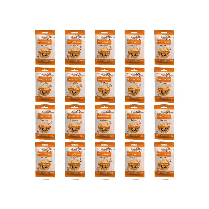 Nature'S Variety Toppers Liofilizados Para Perros, Con Pollo, Natural, 20 x 20 gr
