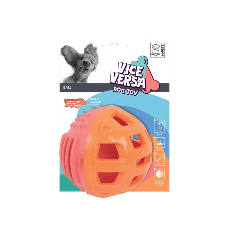 Vice Versa Dog Toy Ball - Bacon scent
