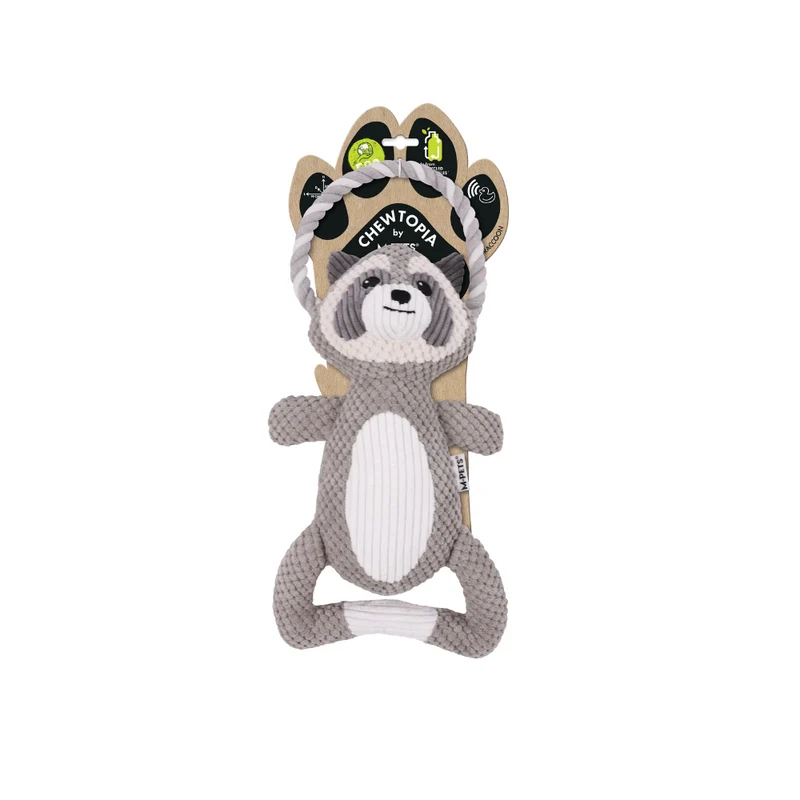 Chewtopia ECO Dog Toy - Raccoon