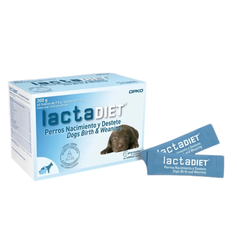 Lactadiet Leche Maternizada en Polvo para Cachorros de Perro 250g | Sustituto Leche Materna con Calostro