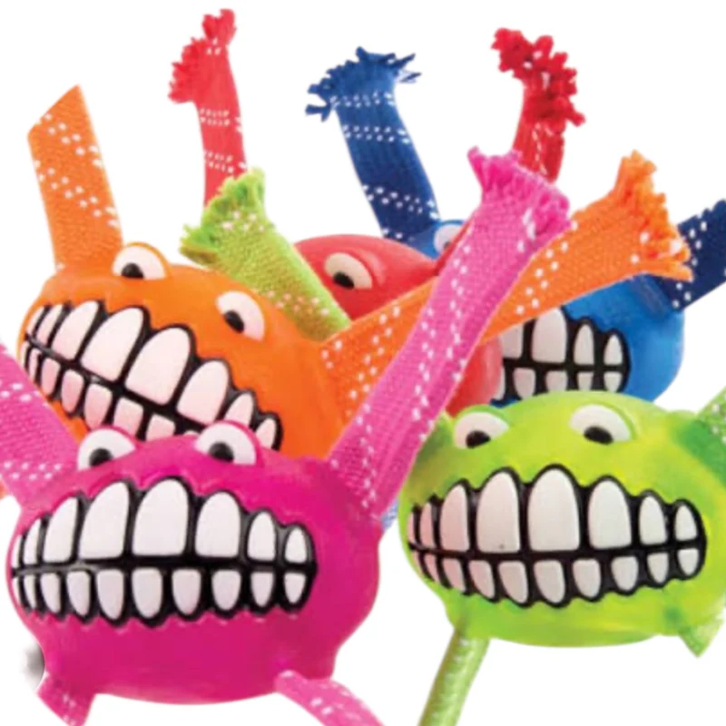 Rogz Flossy Grinz — Juguete Dental de Fetch y Tira y Afloja para Perros