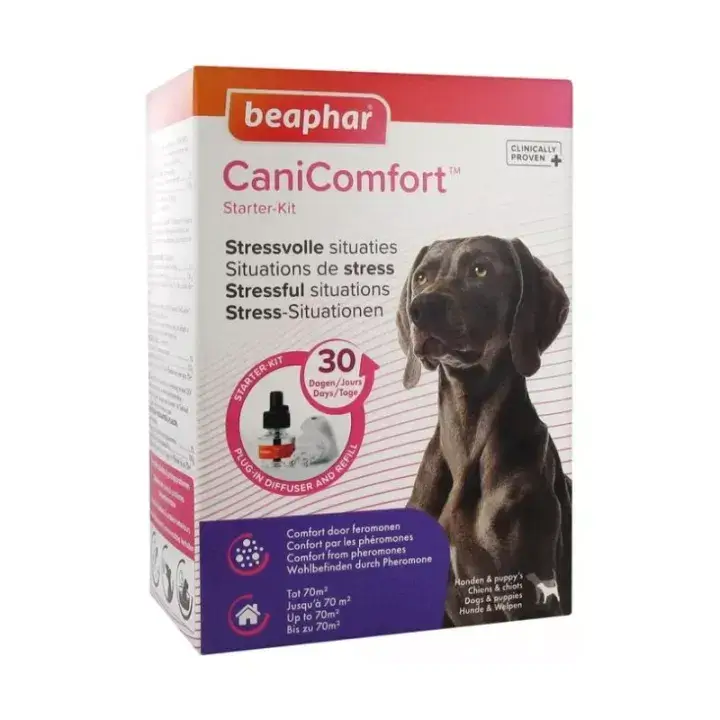 Beaphar Canicomfort Kit Iniciaci Difusor+Recambio Perro, 48 ml