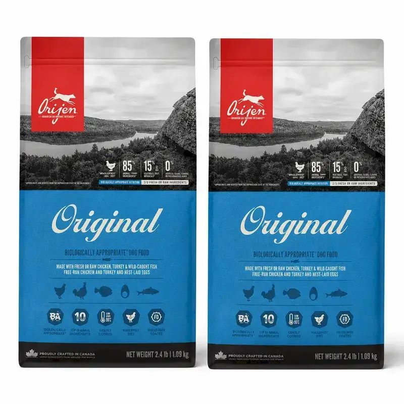 Orijen Canine Adult Original 11,4 Kg Pienso Para Perros , pack 2