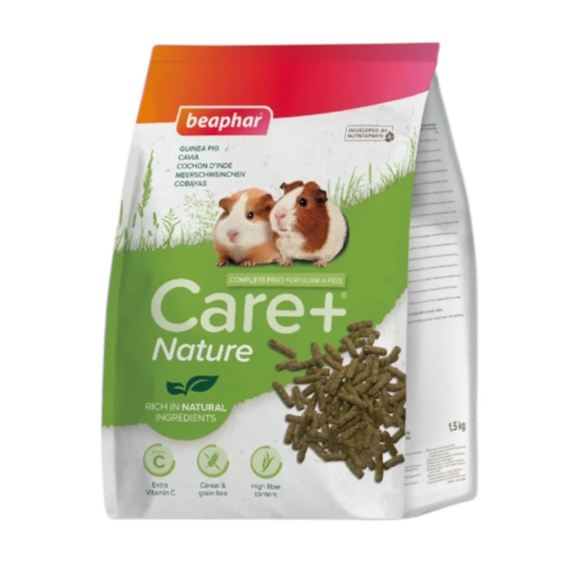 Beaphar Care+ Nature para Cobayas — Alimento Completo Natural