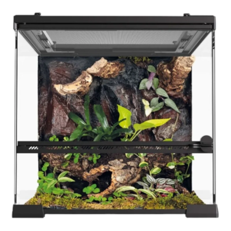 Kit Terrario Reptiglass para Reptiles y Anfibios
