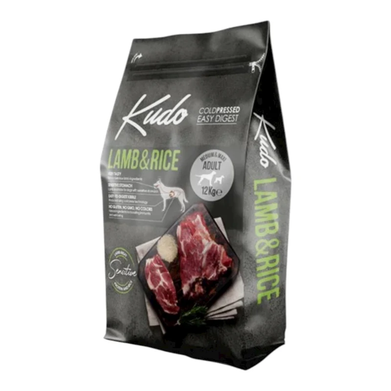 Kudo Cool Pressed Cordero Medium Maxi para Perros — Pienso Natural