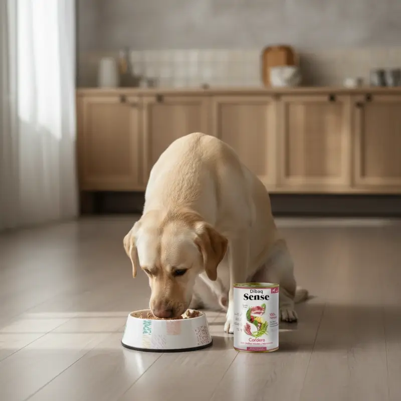 Dibaq Sense Comida Húmeda Perros Cordero, 12 x 380 gr