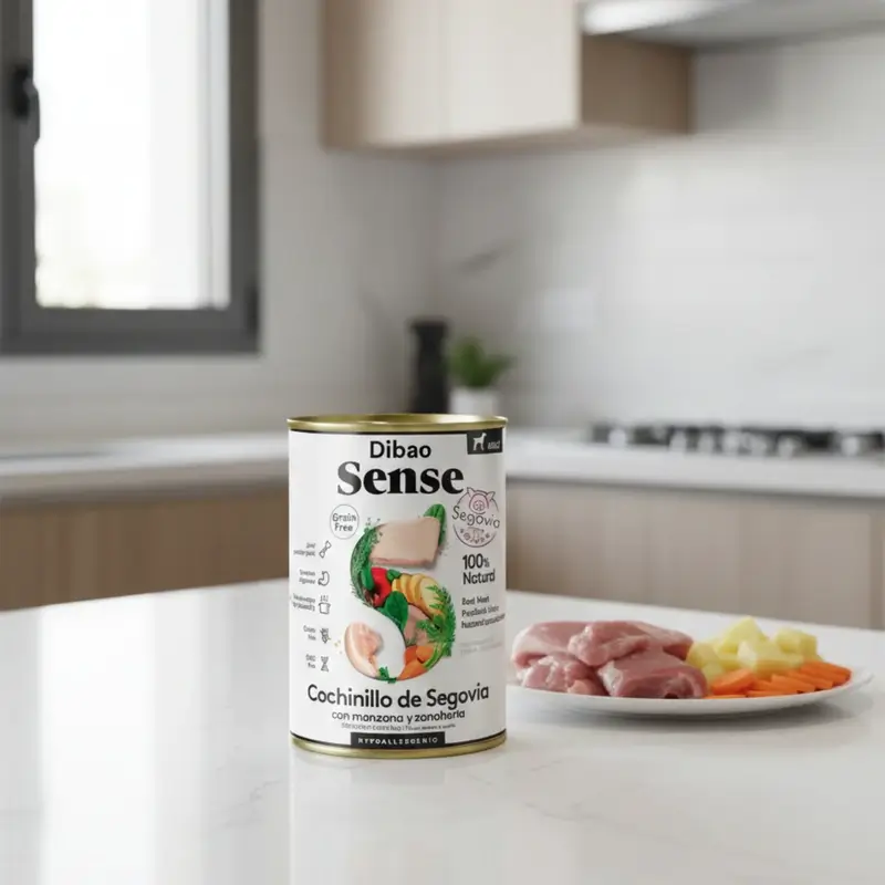 Dibaq Sense Comida Húmeda Perros Cochinillo De Segovia, 12 x 380 gr