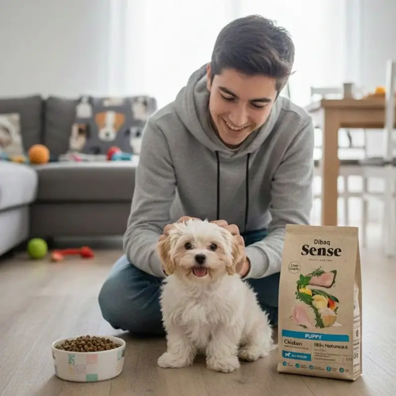 Dibaq Sense Pienso Perros Low Grain Pollo Cachorro, 12 kg