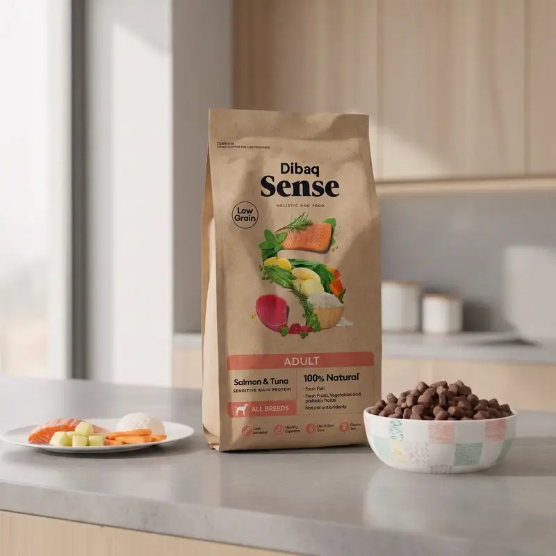 Dibaq Sense Pienso Perros Low Grain Pescado Adulto, 12 kg
