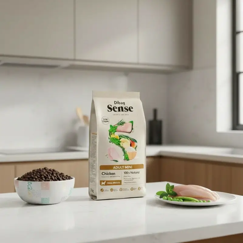 Dibaq Sense Pienso Perros Low Grain Pollo Adulto Mini, 2 kg
