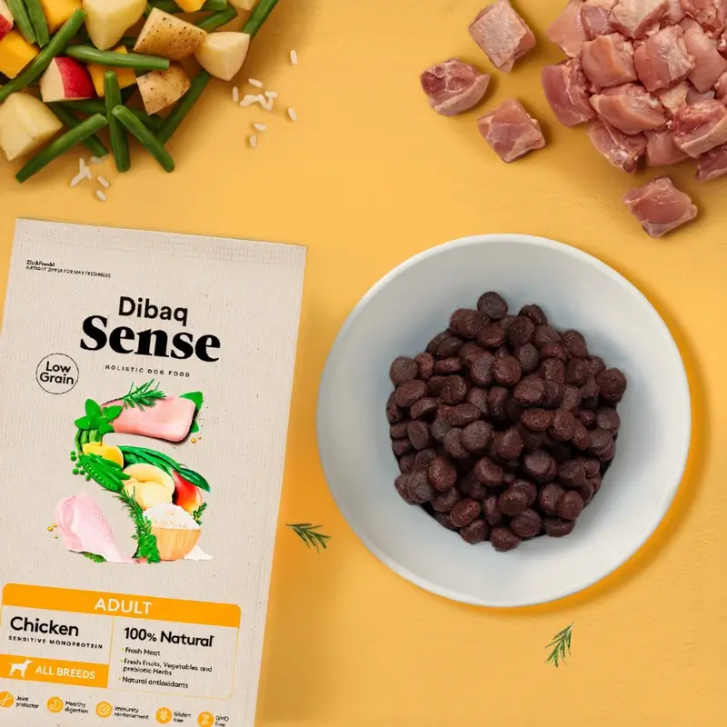 Dibaq Sense Pienso Perros Low Grain Pollo Adulto, 2 kg