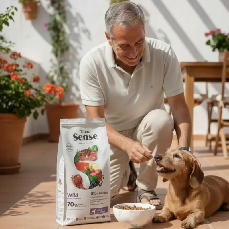 Dibaq Sense Pienso Perros Grain Free Jabalí Y Ciervo, 2 kg