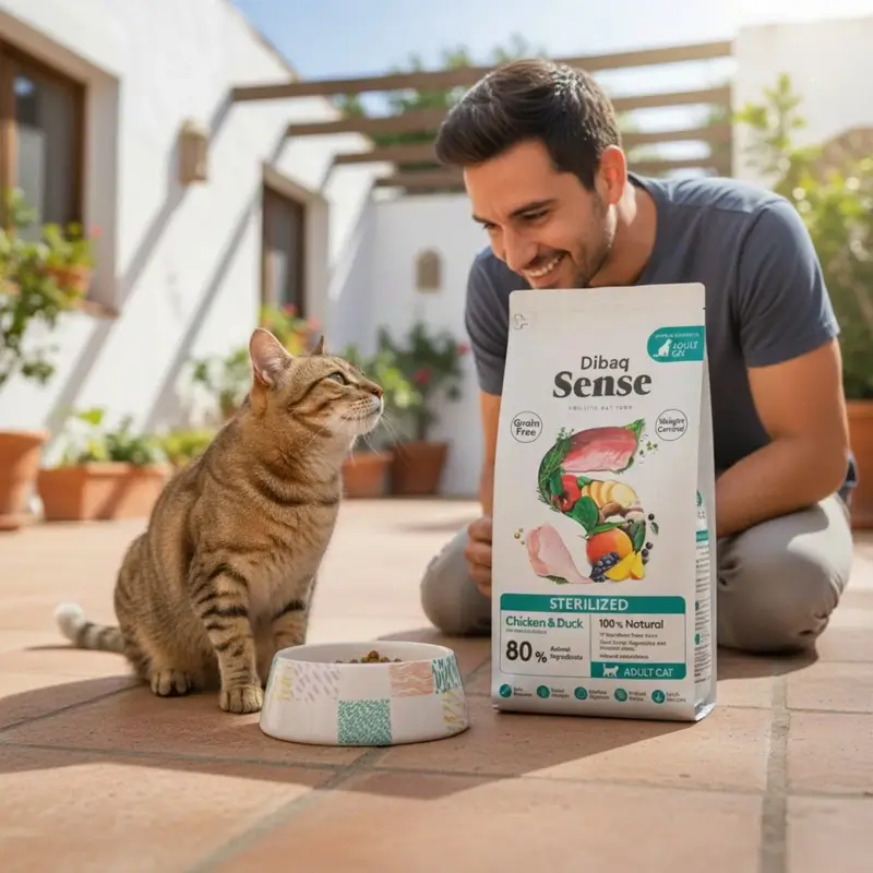 Dibaq Sense Pienso Gatos Grain Free Esterilizado, 6 kg