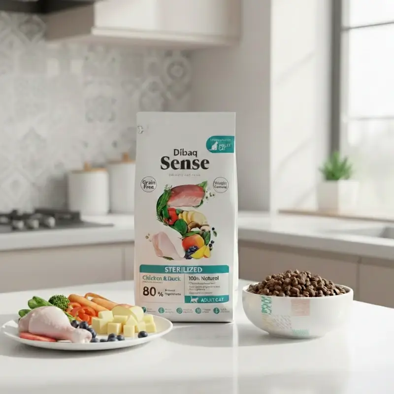 Dibaq Sense Pienso Gatos Grain Free Esterilizado, 1,5 kg