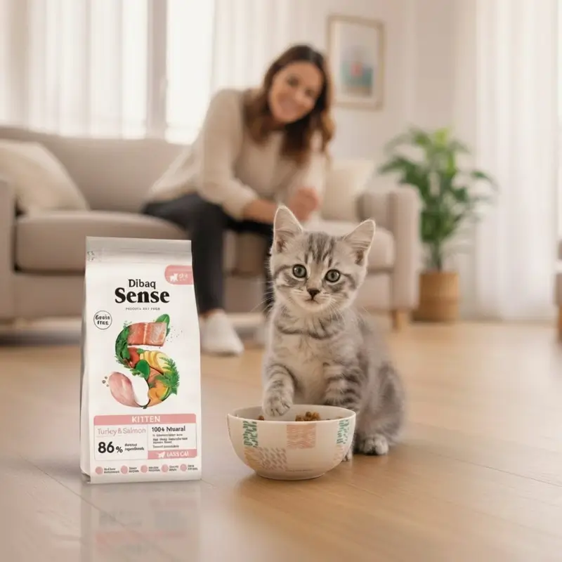 Dibaq Sense Pienso Gatos Grain Free Gatito, 1,5 kg