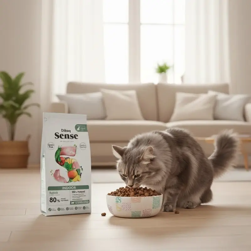 Dibaq Sense Pienso Gatos Grain Free Indoor, 6 kg