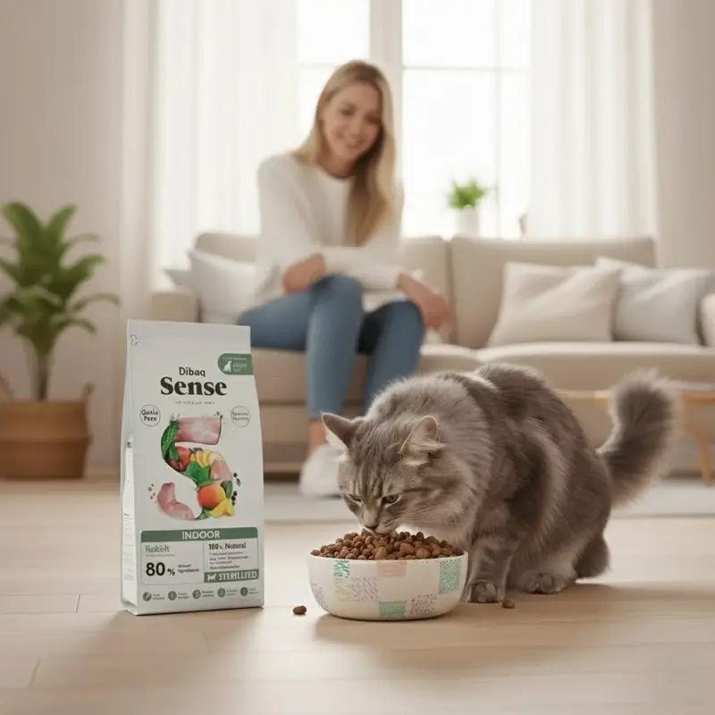 Dibaq Sense Pienso Gatos Grain Free Indoor, 6 kg
