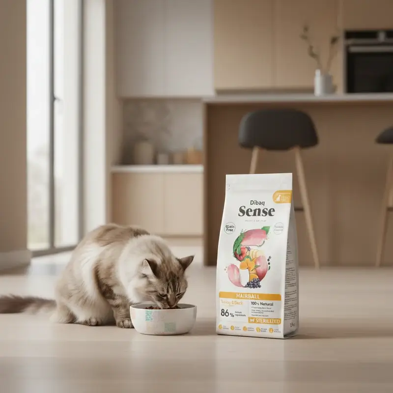 Dibaq Sense Pienso Gatos Grain Free Hairball, 6 kg