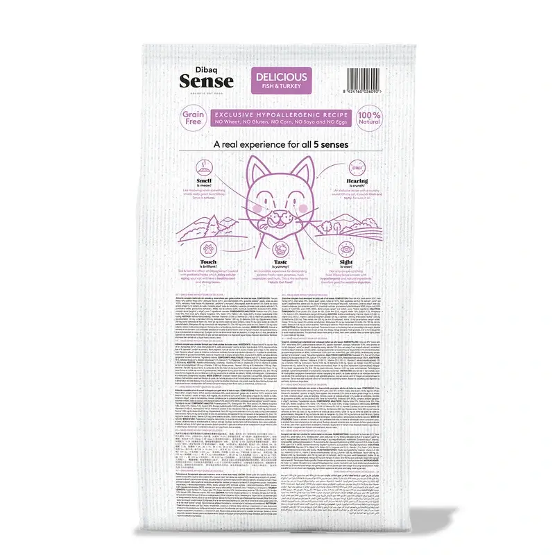 Dibaq Sense Pienso Gatos Grain Free Delicious, 6 kg