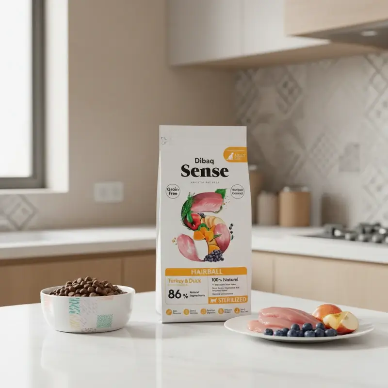Dibaq Sense Pienso Gatos Grain Free Hairball, 1,5 kg