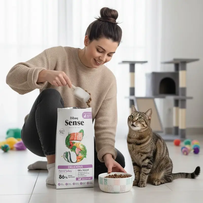 Dibaq Sense Pienso Gatos Grain Free Delicious, 1,5 kg