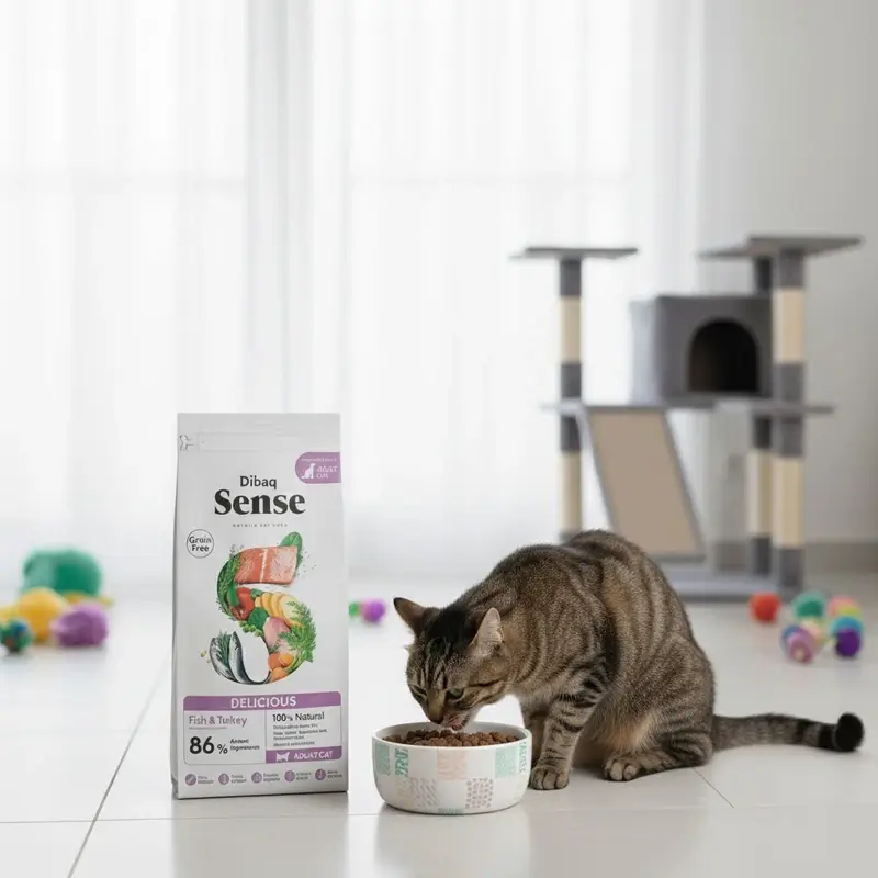 Dibaq Sense Pienso Gatos Grain Free Delicious, 1,5 kg