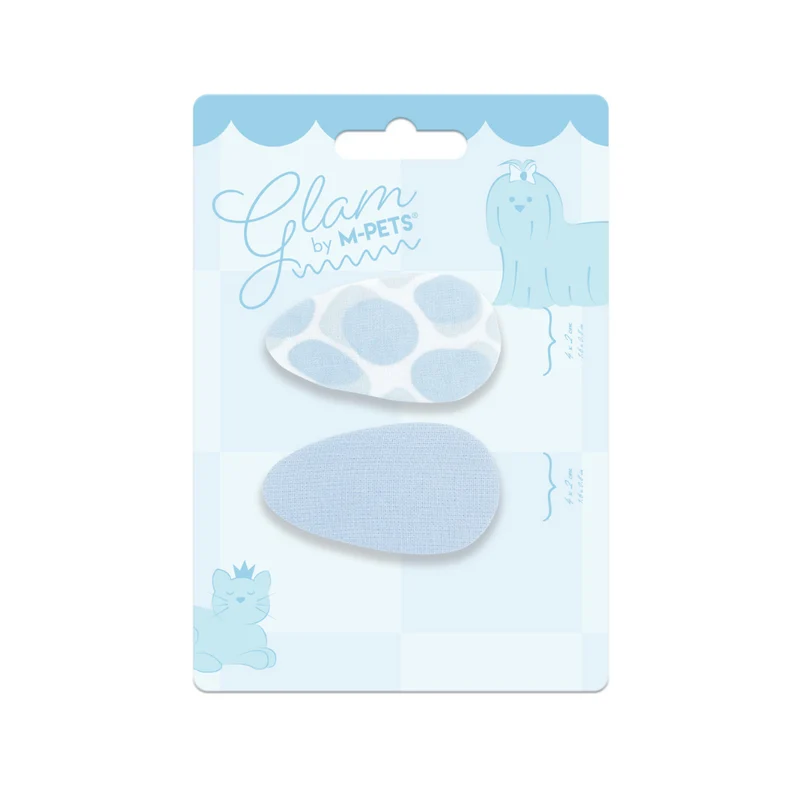 GLAM Hair Accessories for pets clip - Blue
