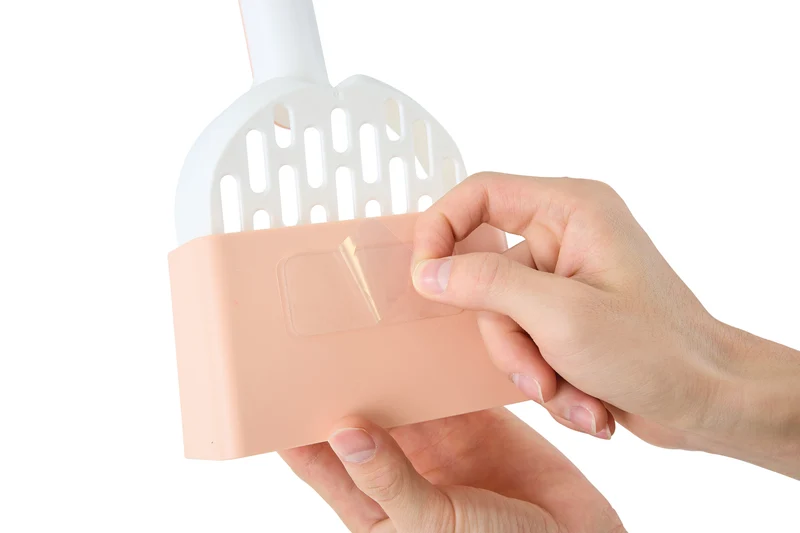 PEAK Scoop Cat Litter Scoop Set Peach
