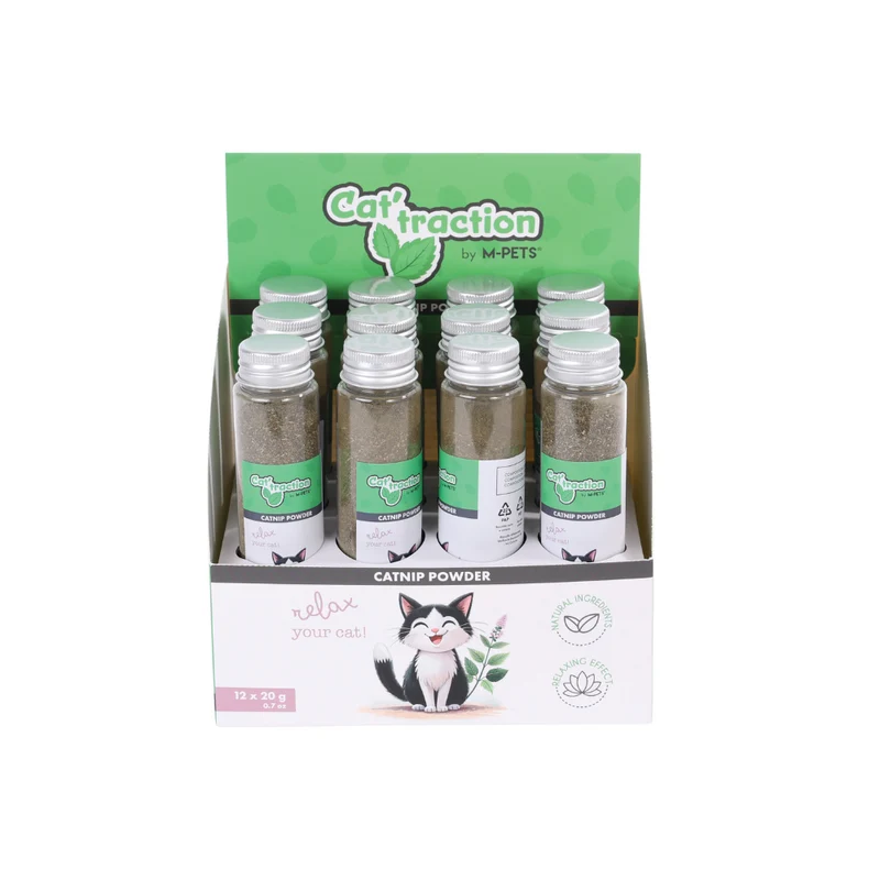 CAT'traction Catnip Powder Display - 12 pcs