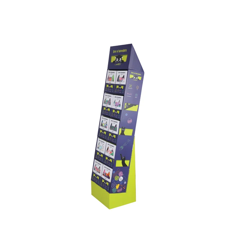 WONDERS Cat toy display - 10 display boxes of various 950 cat toys