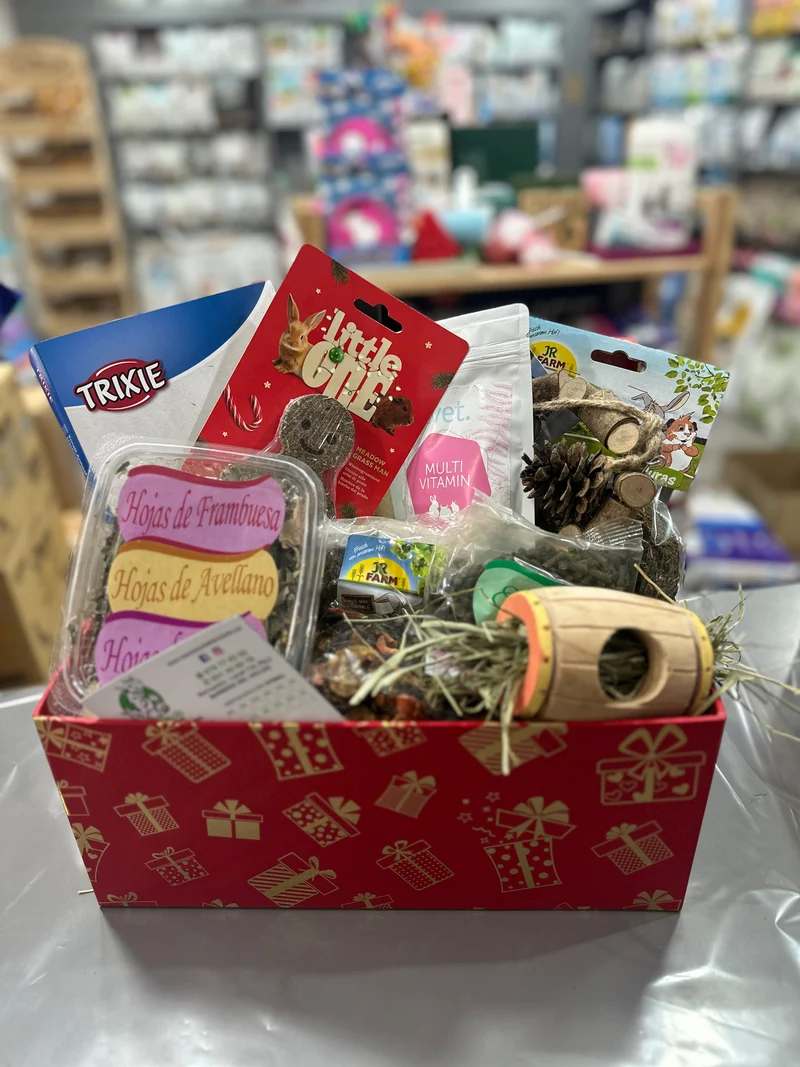 New Mascota Caja Regalo para Conejos — Productos Premium Seleccionados